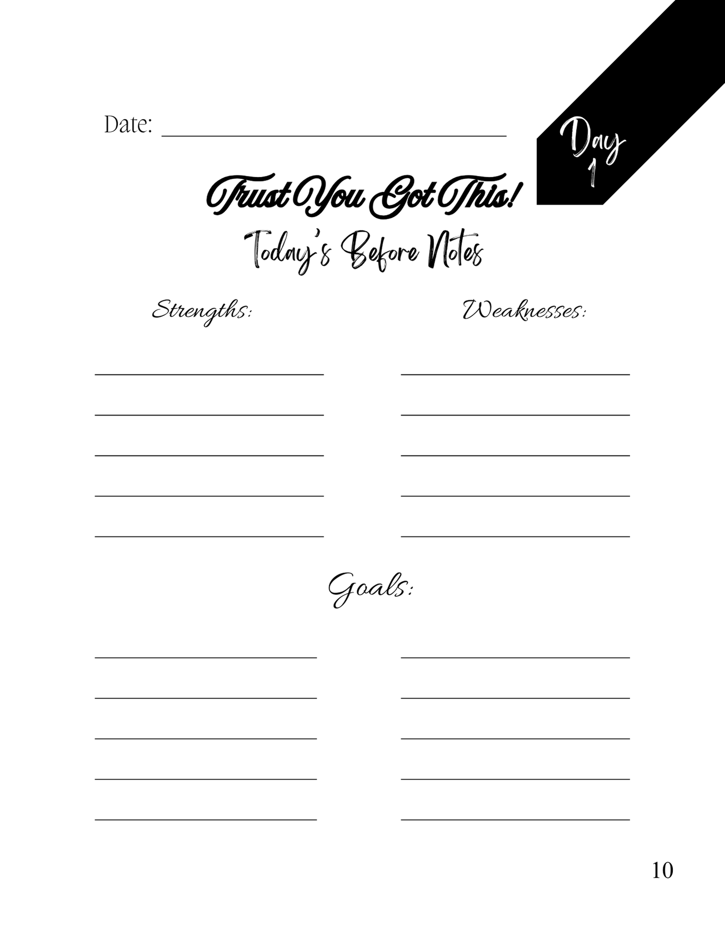 30 Days Devotional Notebook Self-Worth building Quotes & Daily Note Taking for Bible Study